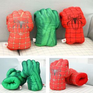 China Super man Plush Paw Gloves Hand Puppet stuffed Animal  Plush Toys on sale