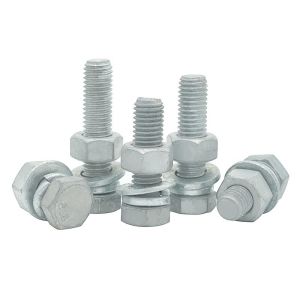 High Strength Stainless Steel Hot Dip Galvanized Hex Bolt DIN933 DIN931 M3 M5 M6