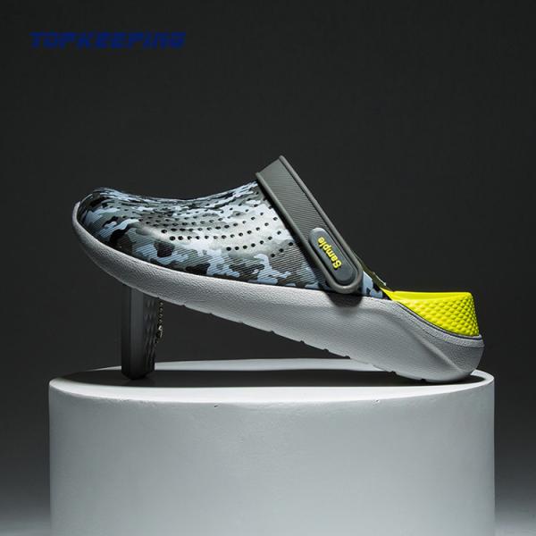 37-44 Stylish Quick Drying Garden Odm Men Wearing Clogs Lightweight Pvc