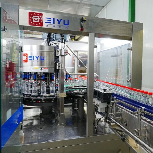 Modular Hot Melt Glue Labeling Machine for Cosmetics Drinks and Cleaning
