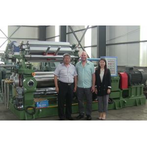 Rubber Compound Plastic Two Roll Mill with Open Mixing Mill and 1200mm Roll