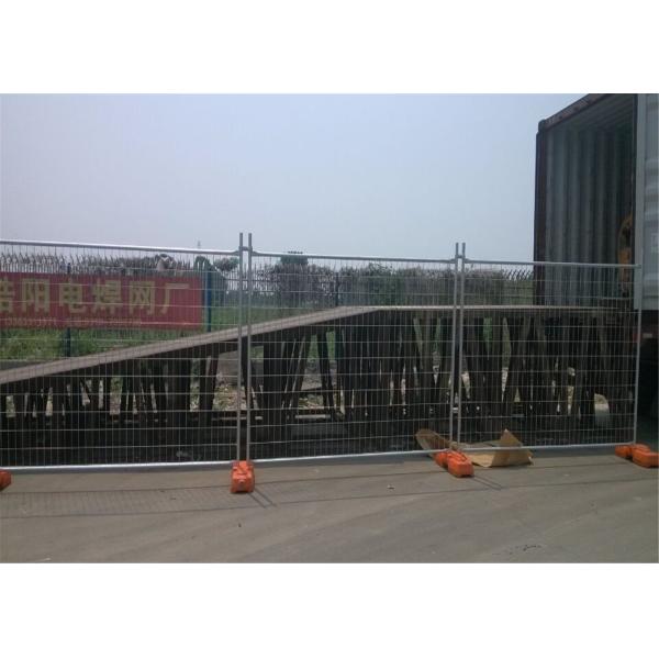 Quality OD 40mm*2.00mm wall thick NZ Nelson Port Temporary Fencing Panels 2.1m x 2.4m Mesh 60mm*150mm Diameter 4.00mm for sale