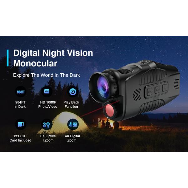 Moonlight Monocular Night Vision Manual Focus