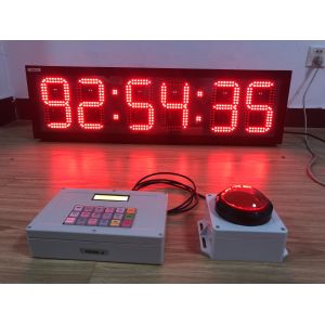 Wireless Control Digital Led Clock With Carry Case