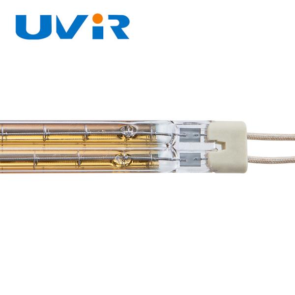 Gold Halogen Infrared Heater Tube 6000W 400V for Industrial Curing