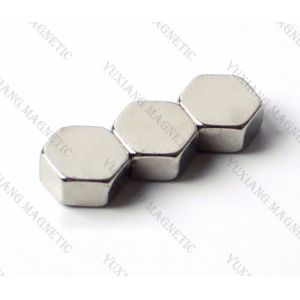 Hexagon 5mm Custom Made Magnets NdFeB Magnet Composite Wide Application