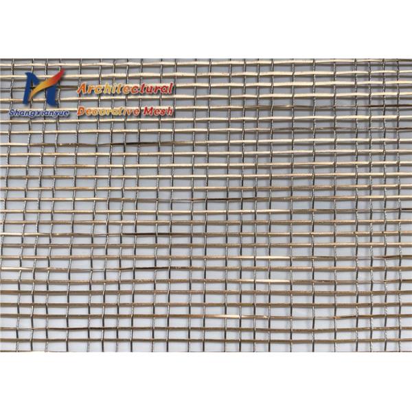 Quality Coated Laminated Glass Wire Mesh 0.8mm Decorative Metal Mesh Screen for sale