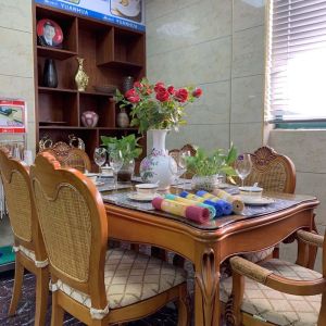 Woven Plain Neoprene Fabric Sheets , Thickness 10mm Neoprene Table Mat