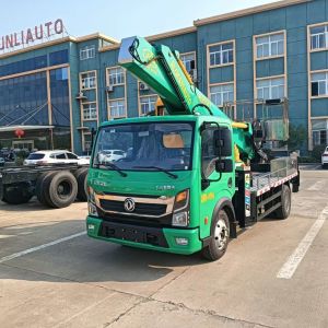 DongFeng Chassis 50m High Altitude Operation Truck 6 Retractable Sections