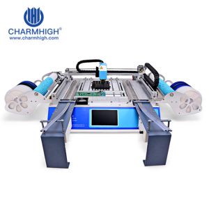 Wholesale CHM-T48VB Double Side Feeders AC220V Desktop SMT Pick And Place Machine for LED Assembly Line from china suppliers