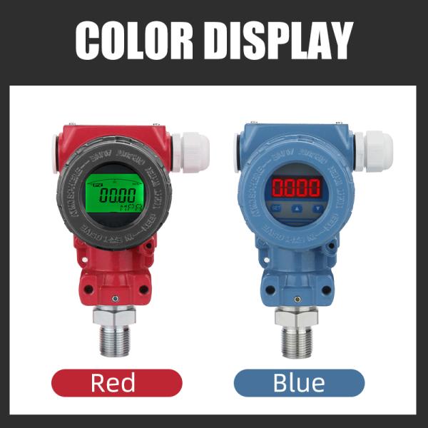 4-20mA Explosion-proof Digital LCD Pressure Transmitter Customizable Thread Connection