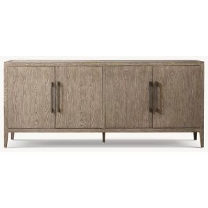 Modern Bedroom Console Table Furniture With Walnut Finish And Roller Shutter