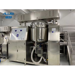 vacuum emulsifier body lotion emulsifying high viscosity cream mixer making