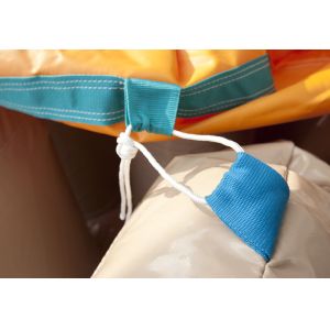 Mega Run Kids Inflatable Obstacle Course Games With Climbing Wall