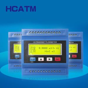 RS485 3 Channels OCT 6000mm Pipe Ultrasonic Flow Meter