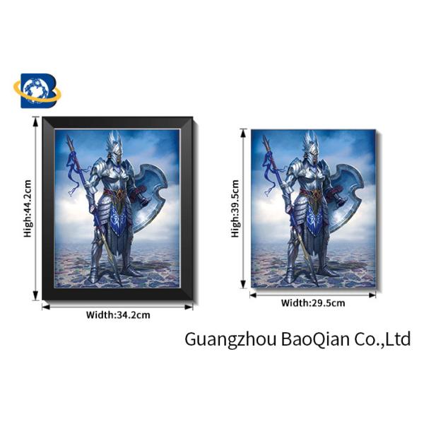 3d Animation 3d Pictures Natural Animation Of Flying Eagle For Indoor / Hotel Wall Poster