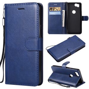 Buy cheap Pixel 2 Pure Color Leather Wallet Protective mobile phon Case with Card Slots from wholesalers