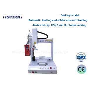 Hiwin Linear Guide Base Point Handheld LCD Automative Soldering Machine