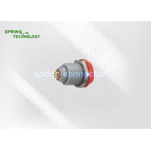 Red Plastic Push Pull Connectors Backnut Fixed Socket PKG 1P 306 GLLR Connector