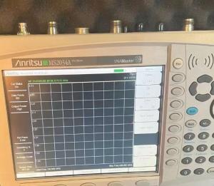 China Anritsu MS2034A VNA Master 2 MHz to 4 GHz Handheld Vector Network Analyzer ISO17025 Calibrated on sale
