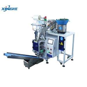 3 Drums Nuts Packaging Machine Factory Fastener Packing Screws Packaging