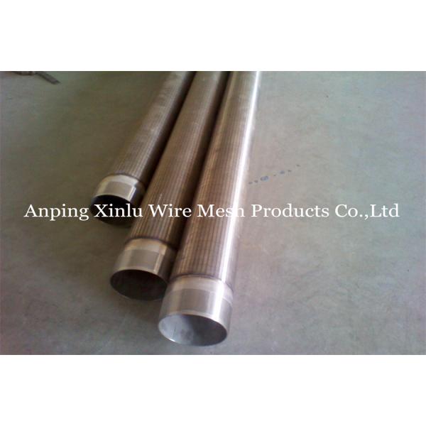 DN200 Filter Slot 35-100 Mesh Johnson Type Vee Wire Screen Pipe