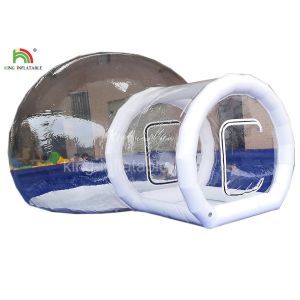 Wholesale PVC Tarpaulin Inflatable clear Bubble Tent For Hotel 4 m Diameter from china suppliers