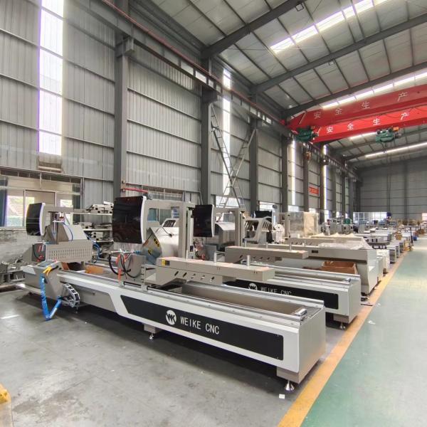 45 Degree Double Head Mitre Saw Aluminium Window Cutting Machine