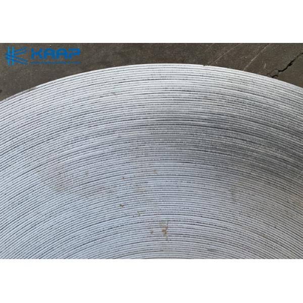 High Strength Steel Bar Grating , Flat Bar Grating Serrated Long Service Life