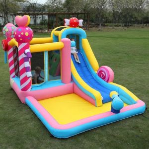 Inflatable Castle 4x4m for Kids with 950W Blower