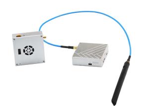 China Long Range HD UAV Data Link , 18-20km Analog video transmitter for Drone on sale