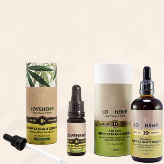 30ml Essential Oil Cardboard Canister Packaging