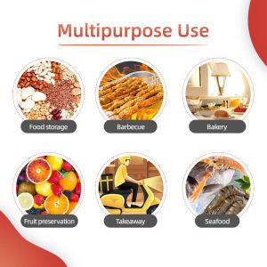 Food Grade Aluminum Foil Container 3 Compartment To Go Containers