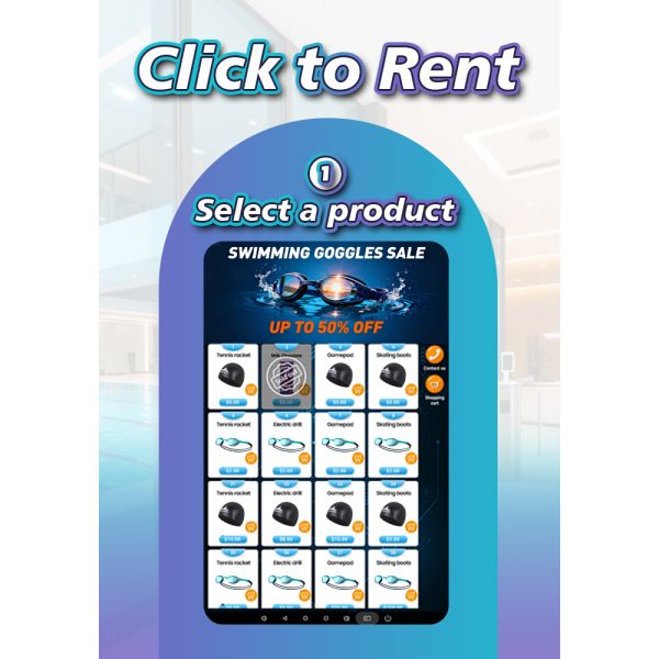 Locker Vending Machine for locations with regular swimming activities pools gyms spas resorts and sports training centers