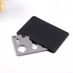 Functional Outdoor Promotional Tool Card Stainless Steel Tool Card Logo