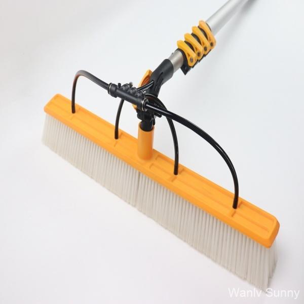 Quality Telescopic Rod Solar Panel Cleaning Brush for Manual Control and 30-Day Return Refunds for sale