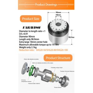 High Rigidity Gear Servo Motor Explosion Proof For CNC Machine Tools