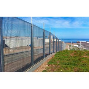 358 Square Post Anti Climb Security Fencing For Baku European Sports Games