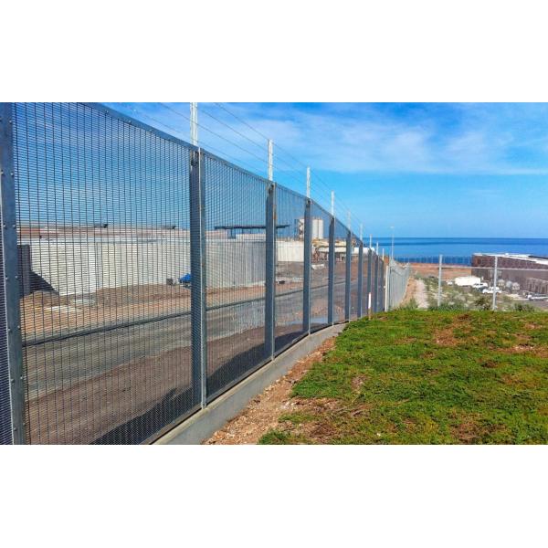 358 Square Post Anti Climb Security Fencing For Baku European Sports Games