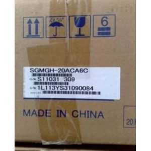 Yaskawa SGMGH-20ACA6C AC SERVO MOTOR 12.7A 2KW 3000RPM 200V NEW