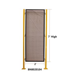 Inline Palletizer Protector Machine Perimeter Guarding , Wire Machine Guard