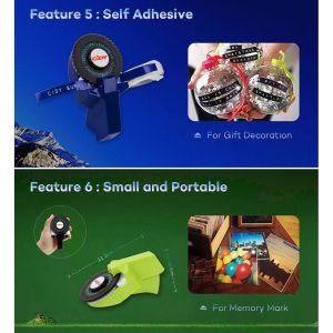 Cxfhgy Mini DIY C101 Manual Typewriter Tape Capital Letter Disk Embossing Label