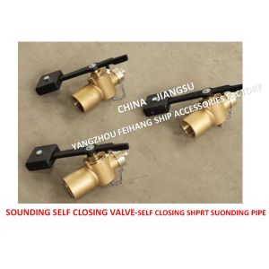 CB/T3778-1999 marine sounding self-closing valve, marine bronze sounding self