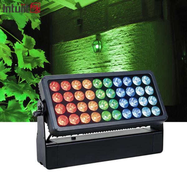 Quality 40x10W RGBW 4 In 1 LED Floodlight IP65 Waterproof Stage Light DMX512 Control DJ Disco Equipment Outdoor Performance for sale