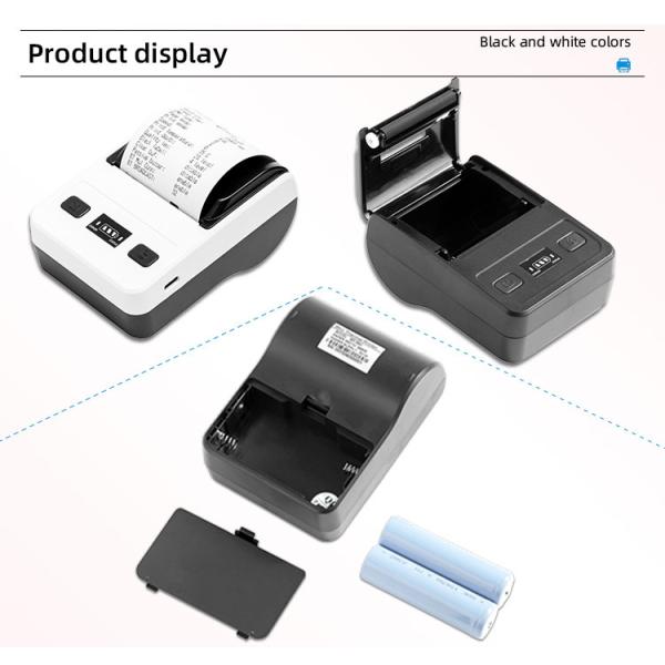Android Blue Tooth Thermal Printer Mini Invoice Receipt Printer with Custom Design