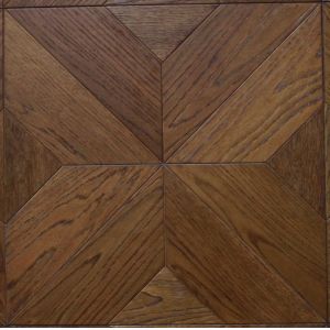 Wholesale White Oak Parquet Tiles Engineered Wood Flooring Customized Design from china suppliers
