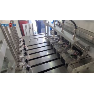 China Advanced Petri Dish Filling Machine with Integrated Servo Sinking And Stacking Unit on sale