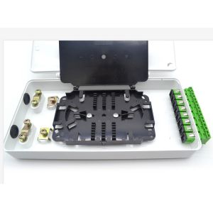 Durable 8 Port FTTH Fiber Optic Distribution Box Indoor Outdoor SC / LC