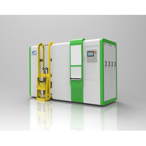Fully Automatic Commercial Food Waste Recycling Composter Machine 5000kg