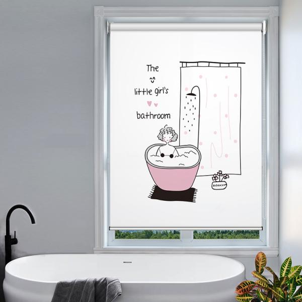 Quality Waterproof 3D Printed Roller Blinds , Childproof modern window roller blinds for sale